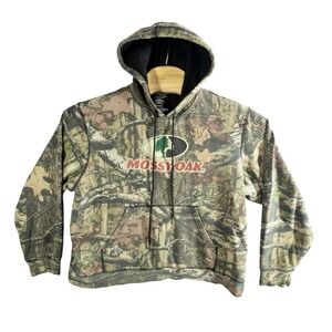 Mossy Oak Break Up Infinity Camo Hunting Hoodie Mens Large Outdoors Camping